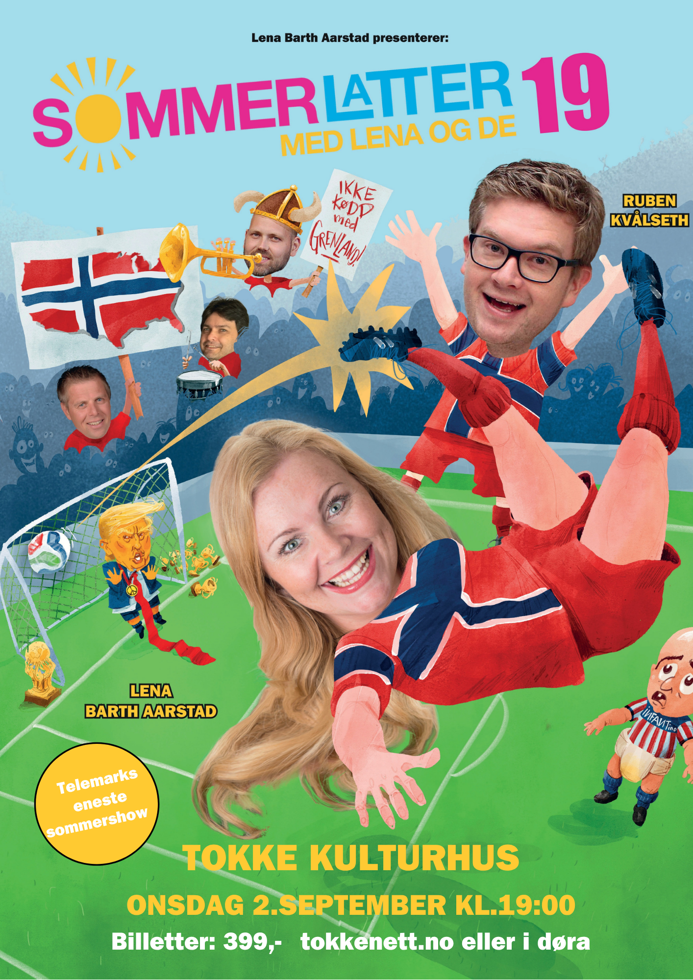 Sommerlatter med Lena og de - Tokkenett