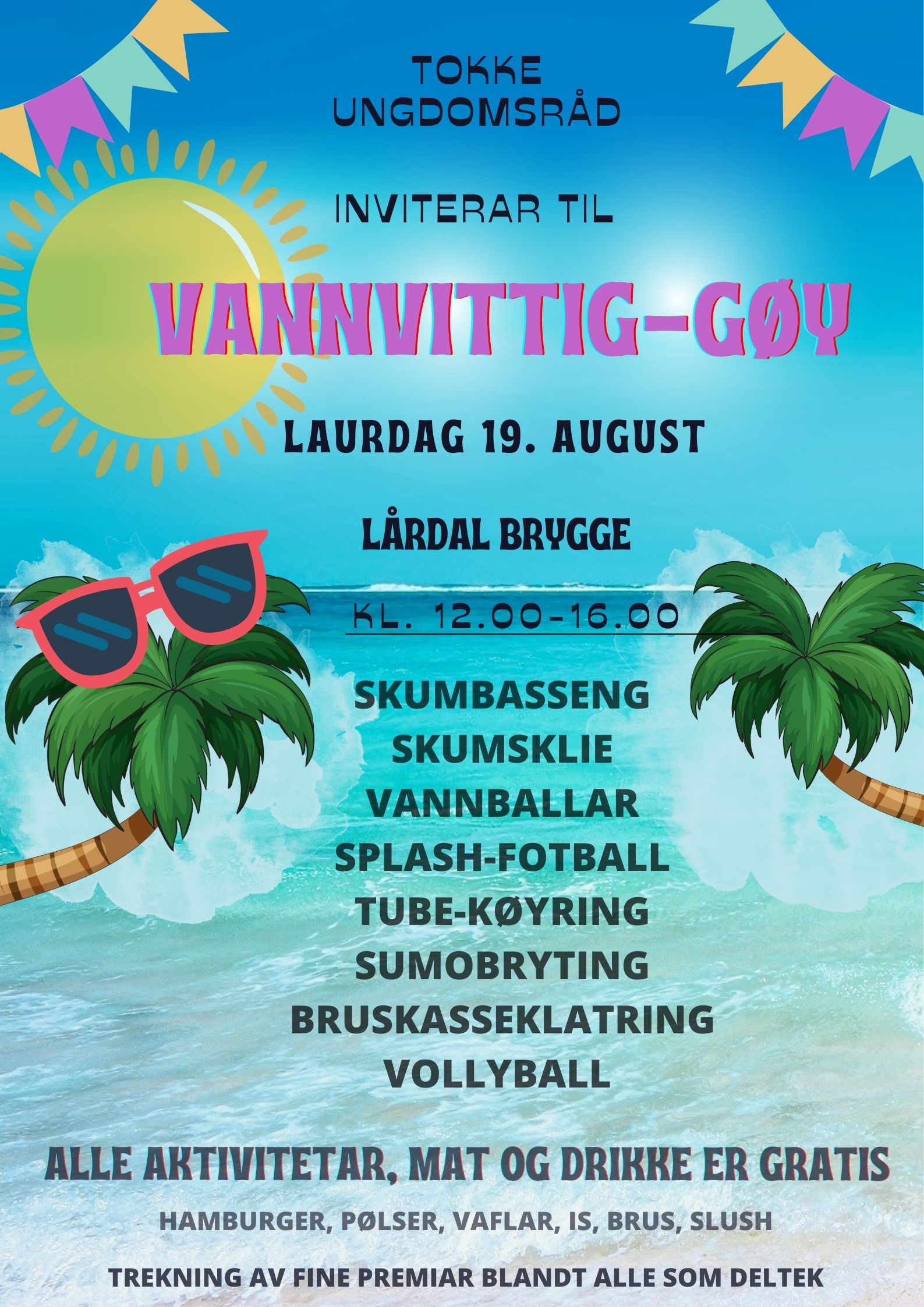 19. august: Vannvittig-gøy-dag i Lårdal